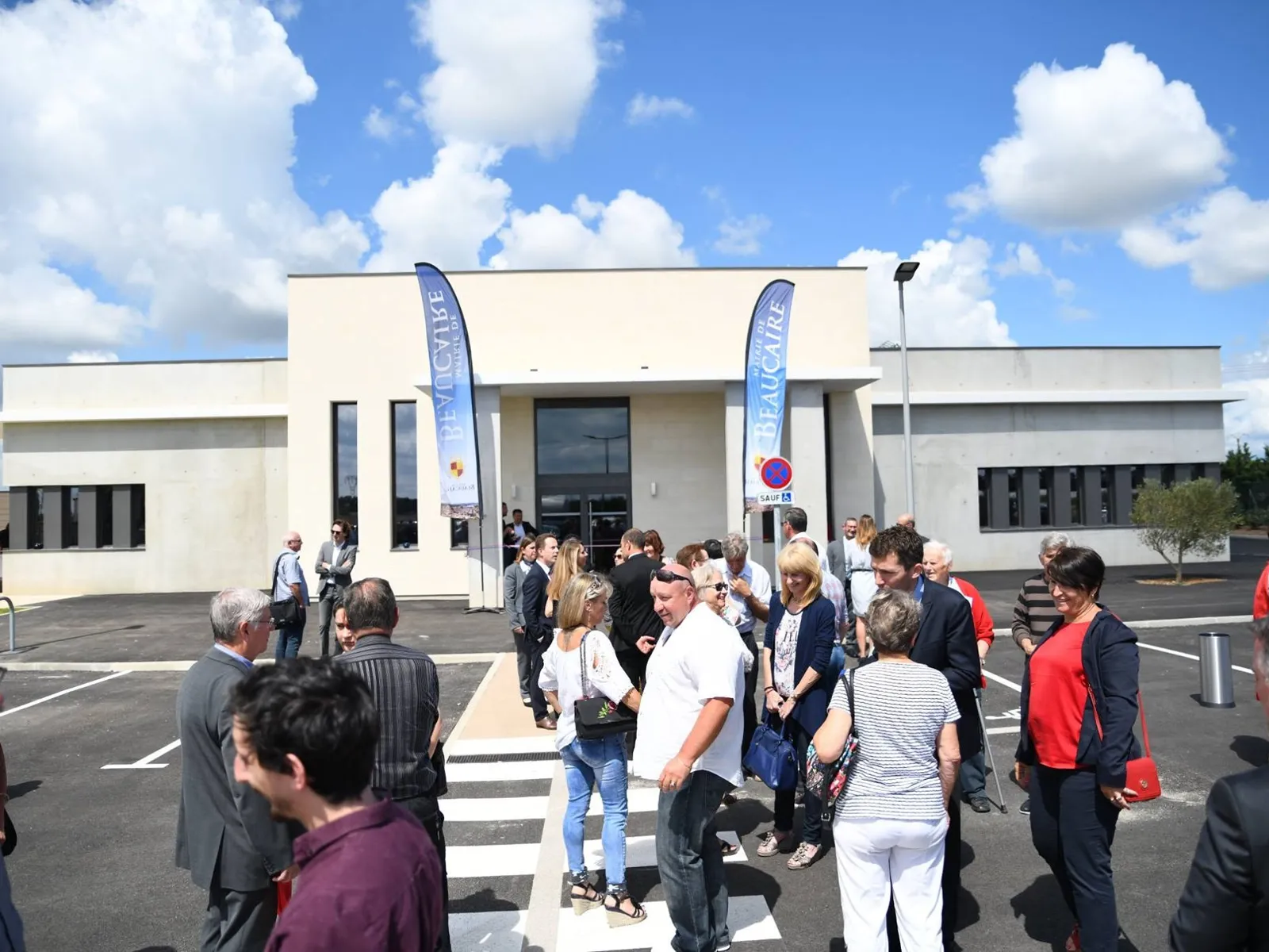 OGF, Crématorium de Beaucaire (Gard), inauguration